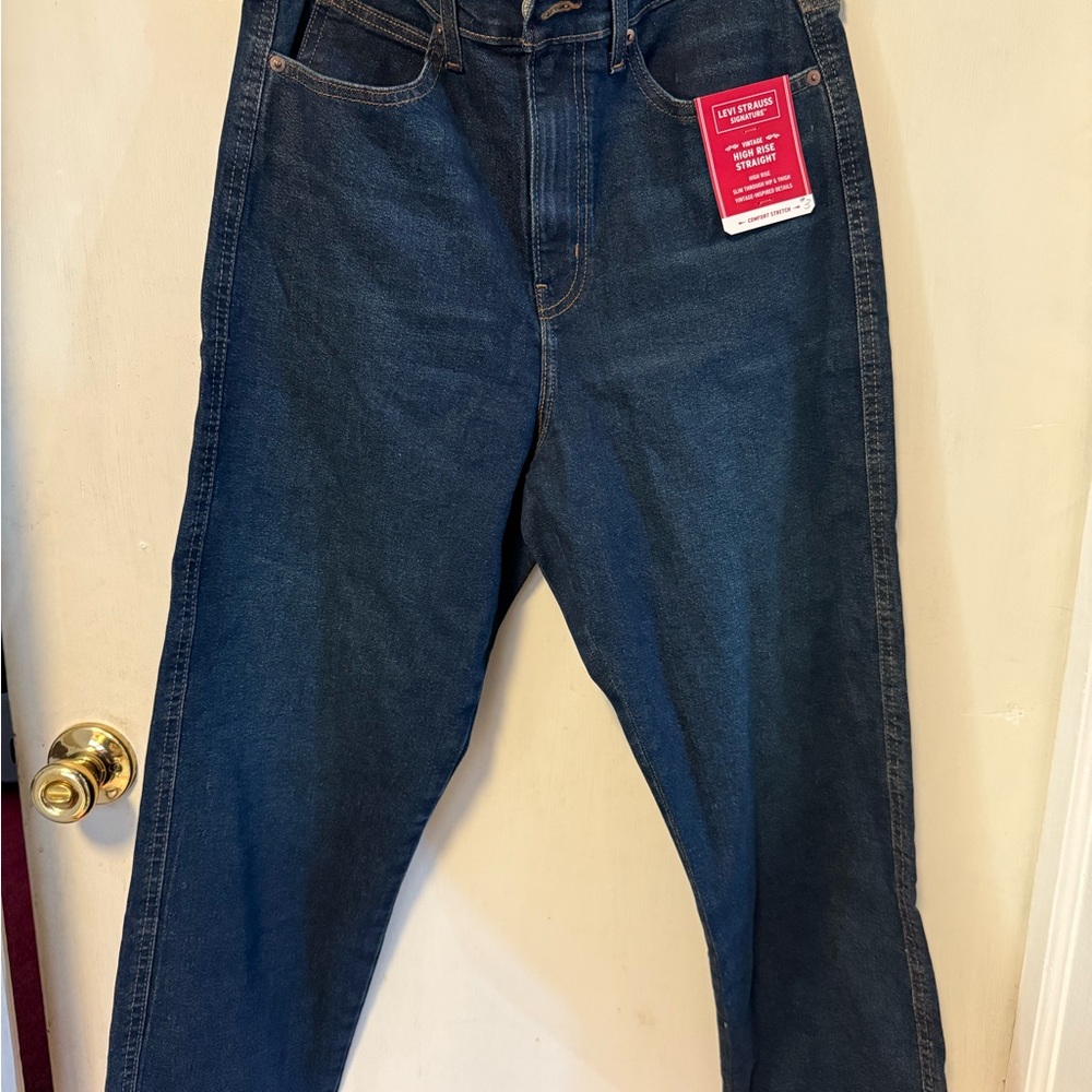 Levi's Women's High Rise Dark Blue Jeans
